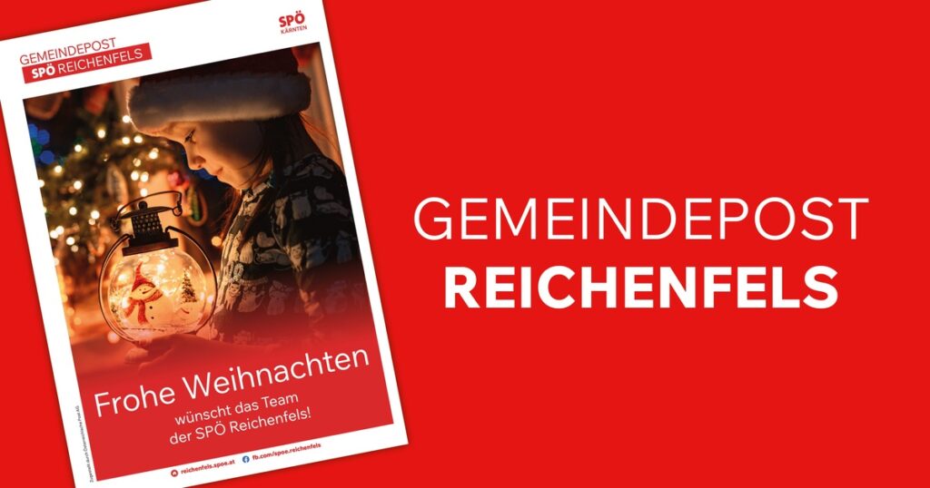 Gemeindepost Reichenfels &ndash; Dezember 2025